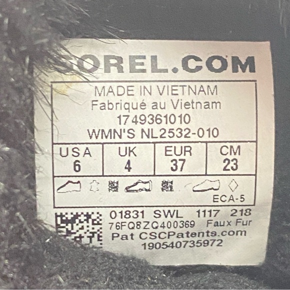 Sorel Tivoli II Boots Suede Faux Fur Winter Snow Boots - Picture 10 of 10